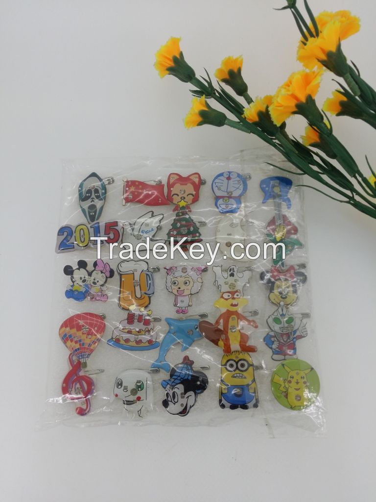 What's the best gift for promot  LED Pin,Flashing LED Pin,China badge pin