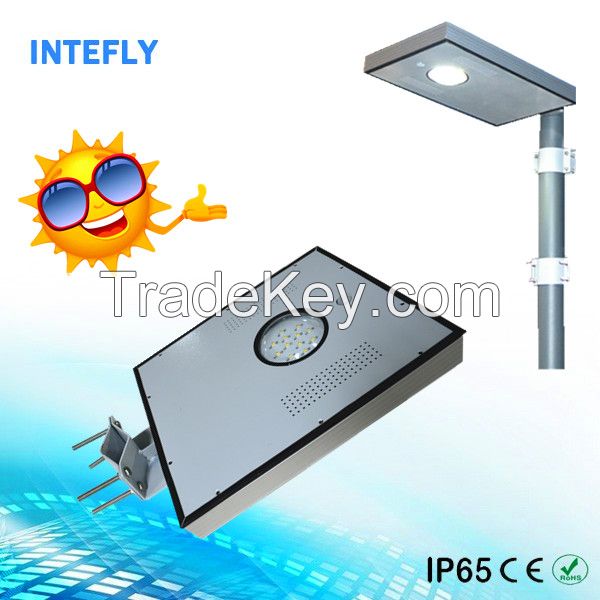 Intefly high quality all in one solar garden light new design