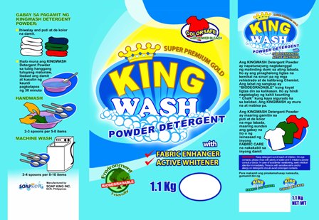 KINGWASH Detergent powder