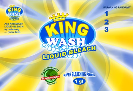 KINGWASH LIQUID BLEACH