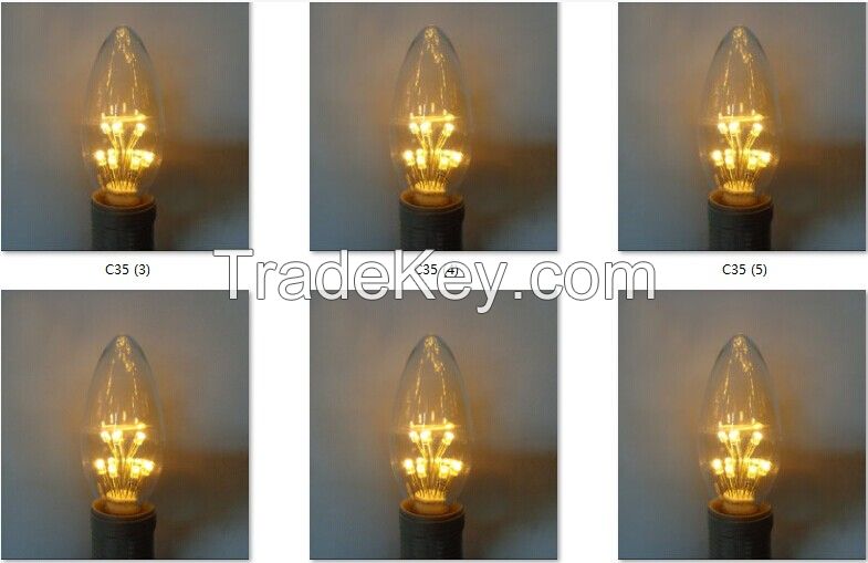 China factory nostulgic LED light bulbs Decorative Vintage Antique Led Bulbs ST58 Edison Bulbs E27 110V-130V 3w