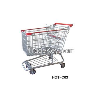 European style shopping trolley