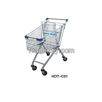 Asia style shopping trolley/cart
