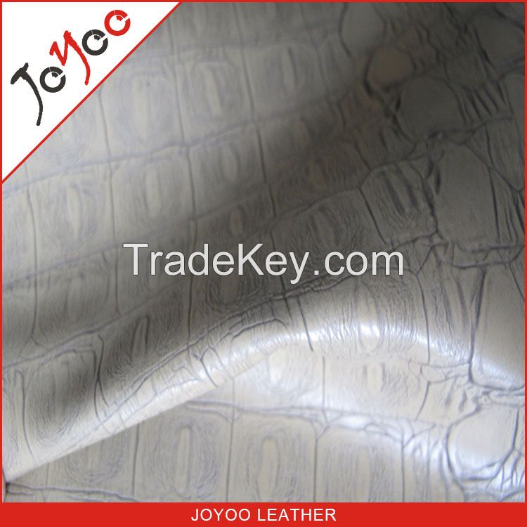 animal grain PVC for bag leather material.PVC for case leather
