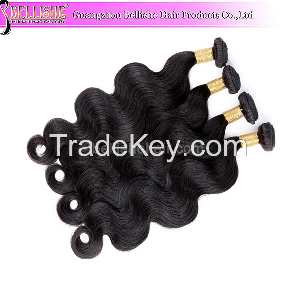 Guangzhou hair supplier top quality virgin remy human hair extensions