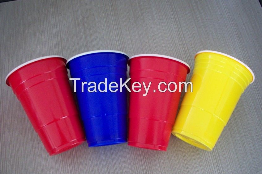 16oz disposable plastic party beer cup