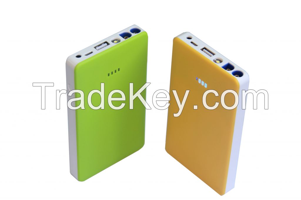 Ultrathin Car jumper emergency power battery pack 6600mAh