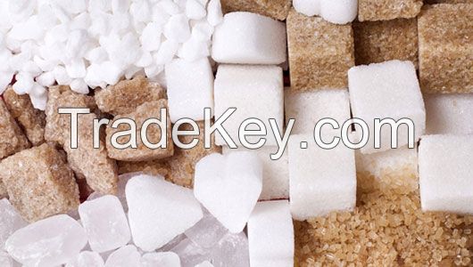 ICU45 25 refined white sugar/raw sugar in 50kg/1kg/2kg/50gram PPbag/carton pack.