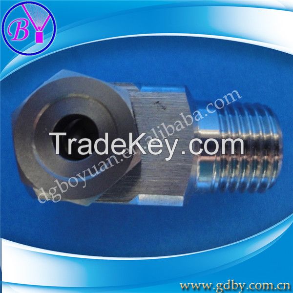 Low pressure hollow cone water jet nozzle for cleaning equipment