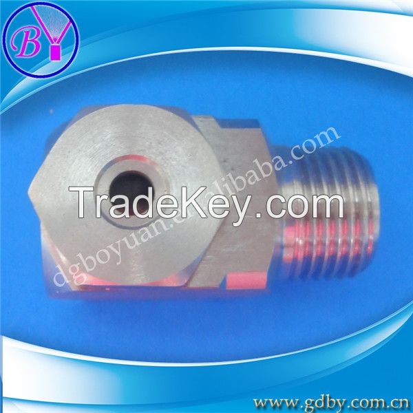 Low pressure hollow cone water jet nozzle for cleaning equipment