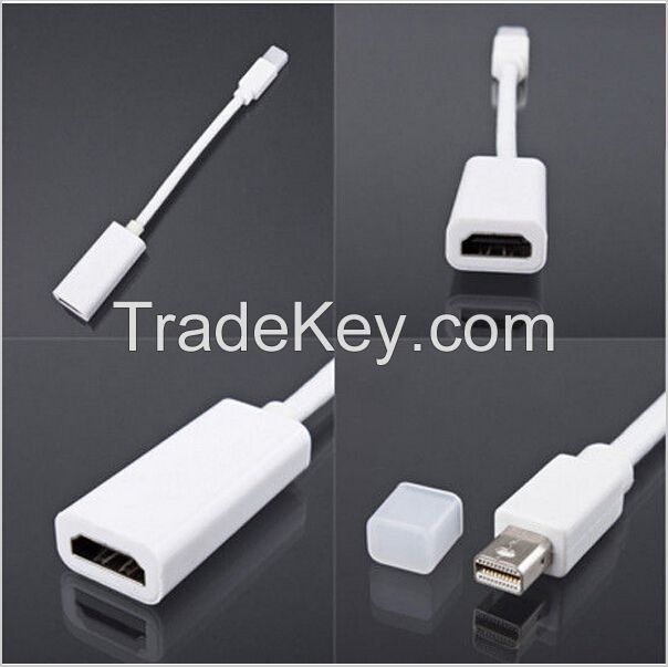 Mini Audio Cable Displayport DP To HDMI Adapter For MacBook Pro Air Hi