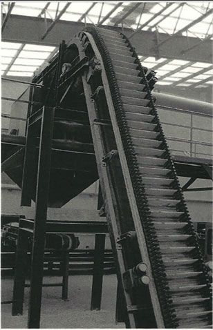 EP/ Nylon/ Cotton Canvas conveyor belt, Heat Resistant Conveyor Belt, Shevron Conveyor Belt