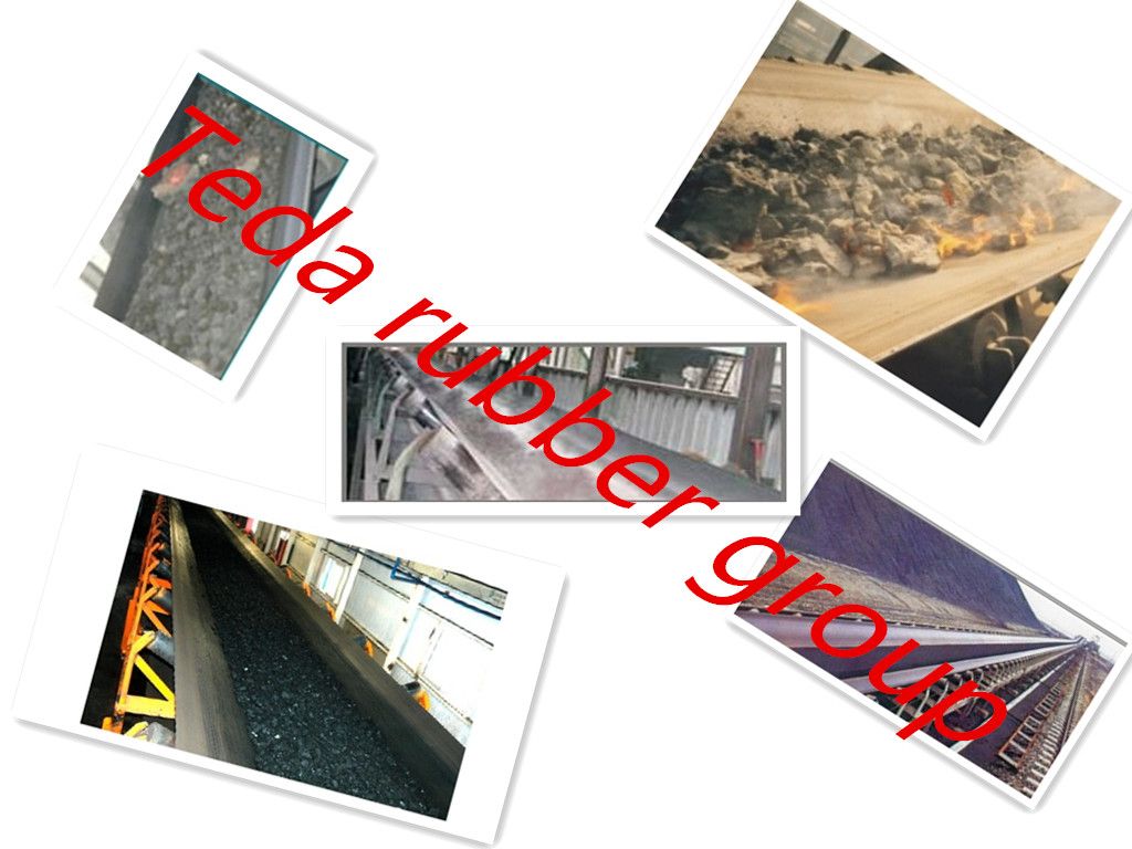 Fire retardant PVC PVG conveyor belt