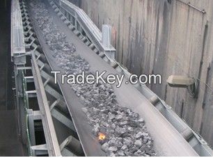 heat resistant canvas belt conveyor for coal