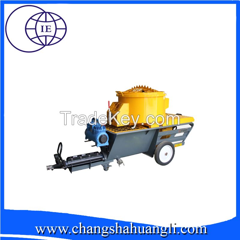 small mortar transfer pump machine