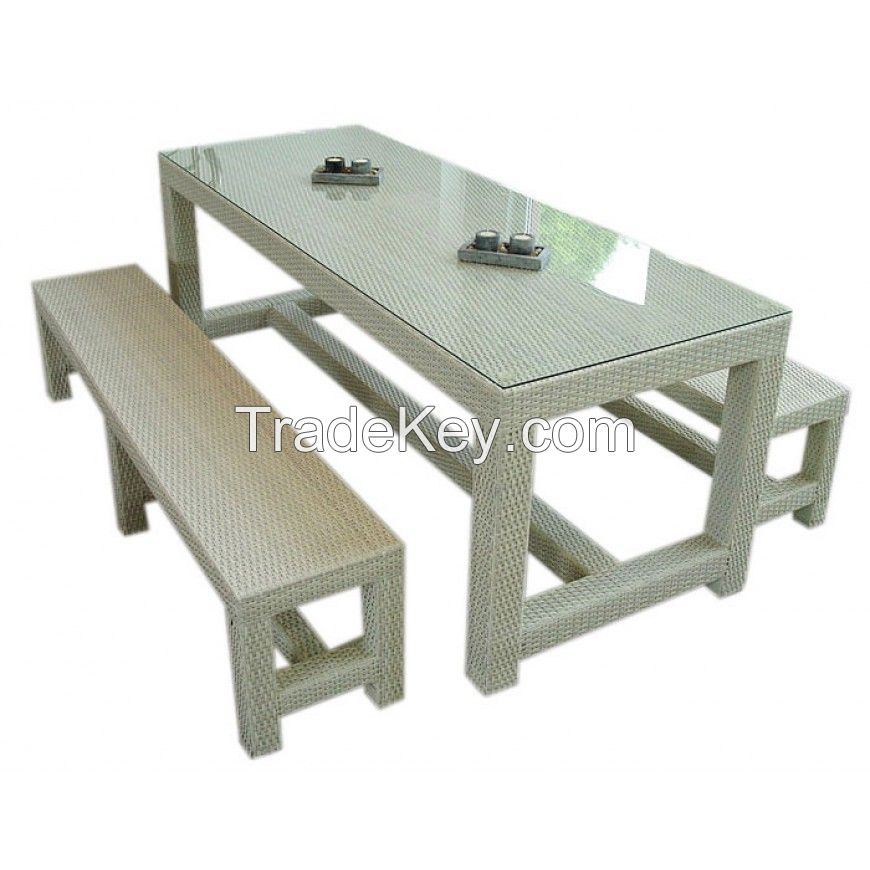 PE Rattan Leisure Bar Table and Chair (BS-301)