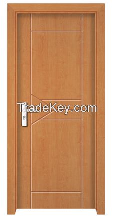 2014 new design interior use PVC wooden door made in China