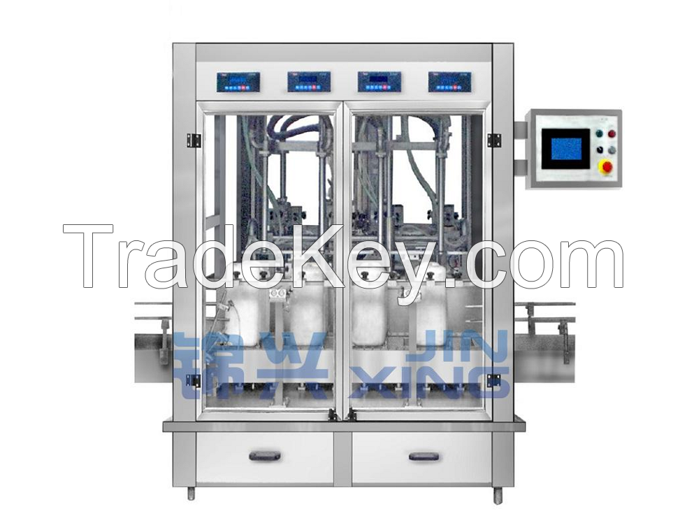 automatic weighing filling machine - Fluid Filling Machine