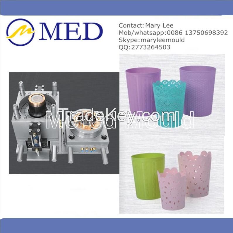plastic dustbin injection mould maker