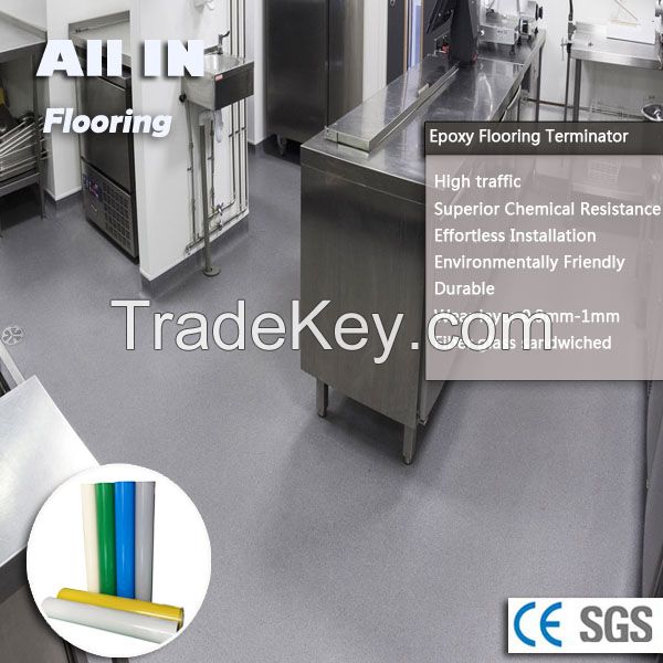Long life SGS Certificated Hot Sell Eco- Friendly Flooring epoxy Flooring