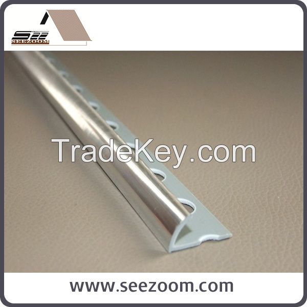 10mm Aluminum Round Tile Edge Trim