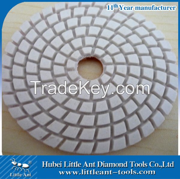 3&amp;amp;quot;/80mm 3000 grit diamond pad of used machines for marble and granit