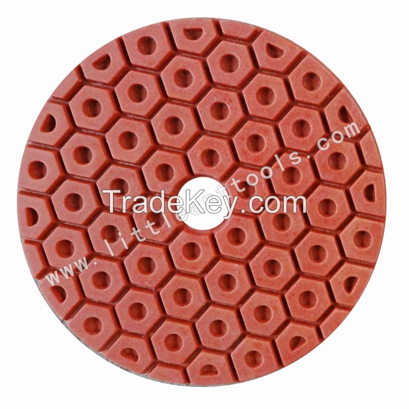 4&amp;quot;/100mm 50grit Flexible polishing pad of diamond tool for marble