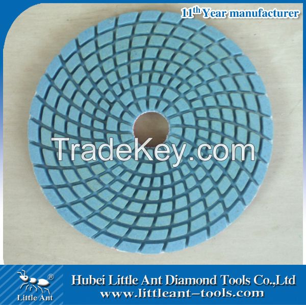 4" 1500 grit diamond discs for marble polishing