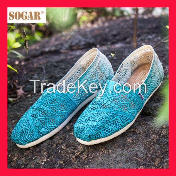 fashion Crochet original Toms shoes for women best selling