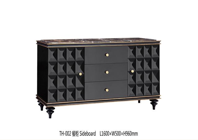 Louis xvi furniture reproduction, beech sideboard buffet black