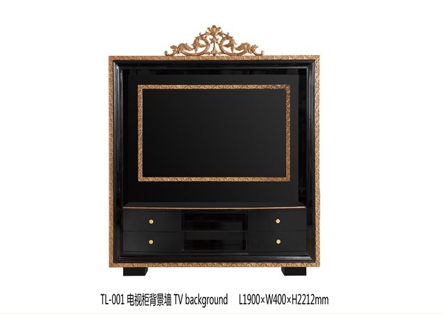 TV stands TV backgroud Neo Classical Tv cabinet TL-001