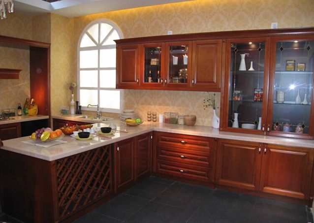 Kitchen cabinet kitchen furniture modern kitchen SSK-017