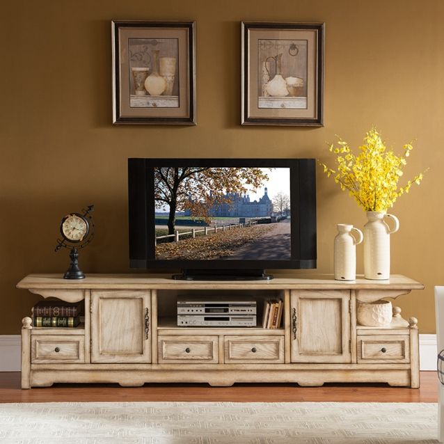 TV stands painted antique tv stands China Supplier TV cabinets wooden table JX-0961