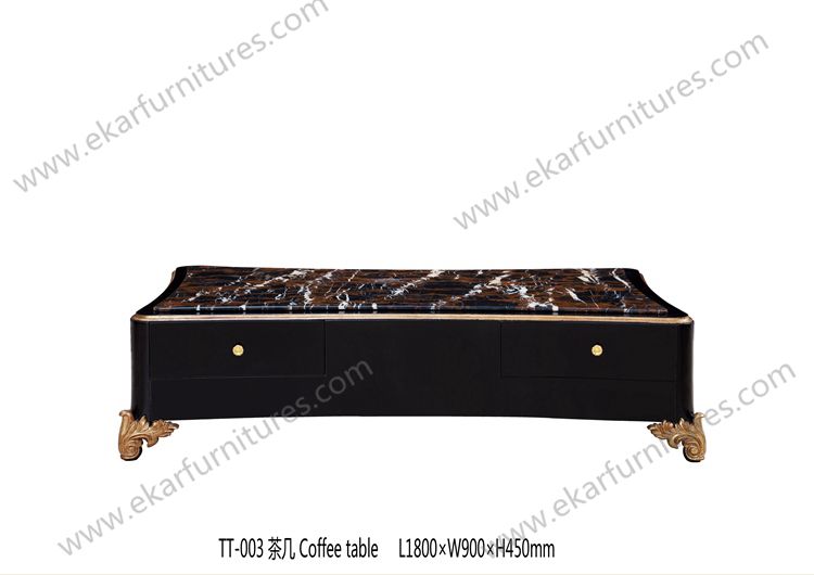 20th Centery Classical Marble Center Table Design