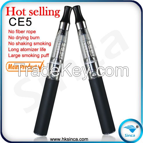 Electronic cigarette CE5 no wicks e cig china wholesale