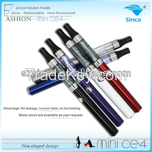 Sinca electronic cigarette mini ce4 lady e cig vaporizer pen