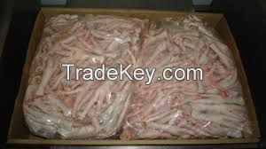 processed and unprocessed Grade A frozen chicken feet