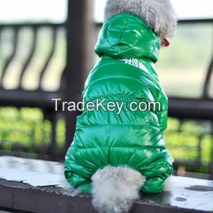 Hotsale autumn winter pet clothing warm winter dog clothes jackets for large dogs cat small pet dog winter coat costume suit