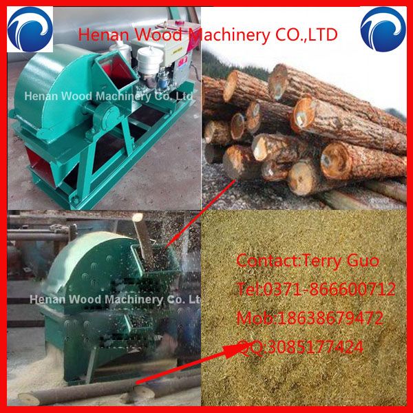 High output wood crusher/Energy saving wood crusher
