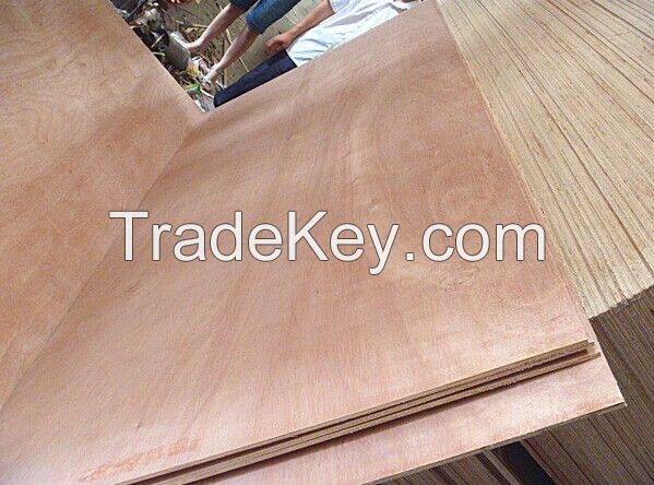 18mm high quality timeber plywood construction materials&Okoume plywood in China