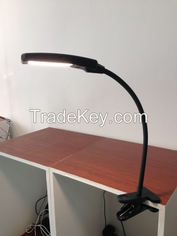 Clip On Clamp On Laptop/Desk Table Reading Flexible Light Lamp
