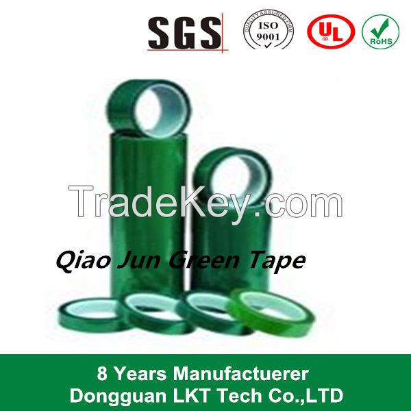 Dongguan Qiao Jun Green Tape High Quality Green Adhesive Tape