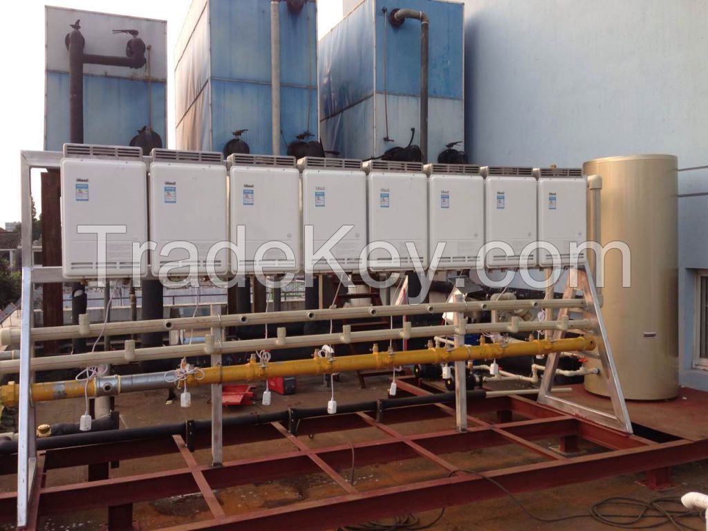 Gas hot water boiler