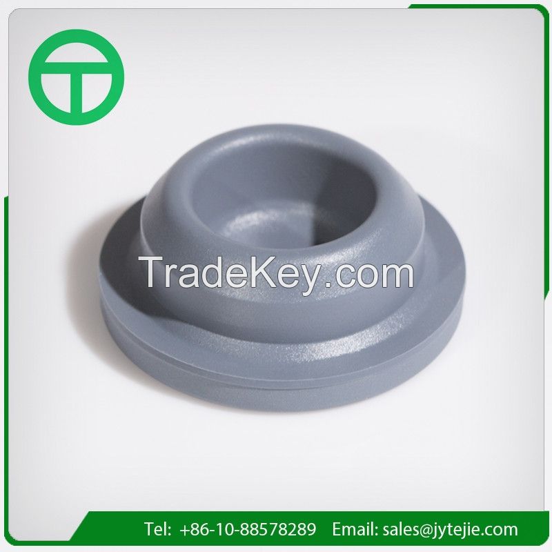 32mm Butyl rubber stopper  Aluminum caps