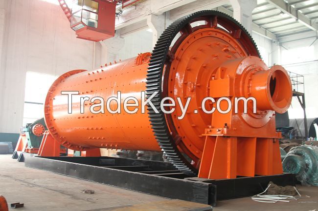 Gold and iron ore grinding wet ball mill 