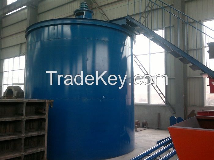 Gold ore beneficiation plant use CIL leaching tanks