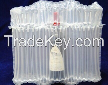 wine bottle inflatable air packaging, air inflatable bag.air coushion bag