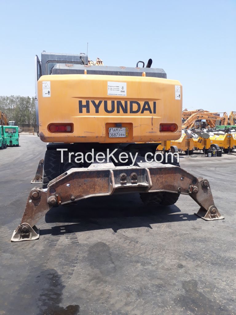 Hyundai Wheel Excavator R170w-7