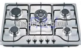  Touch Control 60cm 4 Energy-saving Burners Tempered Glass Built-in Gas Hobs   ( 2014 NEW ARRIVAL)