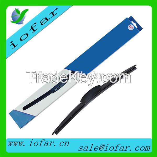 car front of windshield wiper